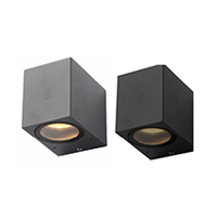 GU10 Wall Light - Down Dark Grey/Black