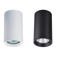 Round Surface Mount GU10 Lampholder White | Black